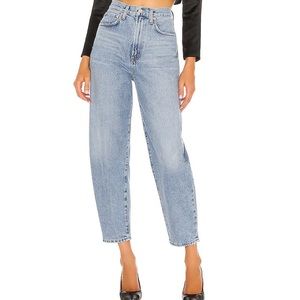 AGOLDE- Ultra High Rise Curved Taper